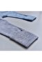 Unisex Baby Gray Blue Jacquard Perforated Double Breasted Bady 2-Piece - 3