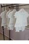 Baby Rompers with Knitwear Shorts - 3