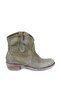 Green Genuine Leather Women's Boots - 105-2500-VENUS - R3