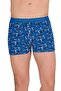 Combed Cotton Patterned Lycra Boxer Short 5 Pack 4480-5 - 4