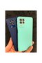Case Compatible with Samsung Galaxy A22 Velvet Color Silicone Cover with Camera Protection Lens Glass - 2