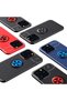 iPhone 14 Pro Max Case Colorful Ring Stand Protected Cover - 7