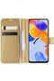 Xiaomi Redmi Note 11 Pro 5g Case Cover with Stand Card Holder Protected Gold - 2