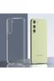 Case Compatible with Samsung Galaxy S22 Plus Clear Durable Hard Silicone Cover - 3