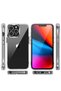 Iphone 14 Pro Max Compatible Case Non-yellowing Transparent Clear Hard Precision Metal Button Smooth Cover - 3