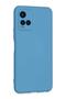 Vivo Y21 Case Nano Velvet Blue Color Silicone Cover - 2