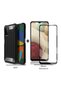 Samsung Galaxy A03S Full Protection Ultra Durable Case and Full Covering Glass Screen Protector - 2
