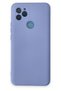 General Mobile Gm 22 Nano Velvet Inside Lilac Color Silicone Cover - 3