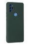 Omix X500 Case Nano Velvet Inside Dark Green Color Silicone Cover - 2
