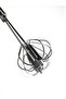 Push-Pull Hand Mixer Stainless Metal Swivel Head Whisk - 5
