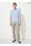 Polo Neck Light Blue Men's T-shirt 4a9000000001