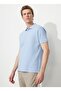 Polo Neck Light Blue Men's T-shirt 4a9000000001 - 5