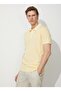 Polo Neck Yellow - White Men's T-shirt 4a9000000003 - 4