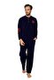 Winter Men's Fleece Pajama Set - 3