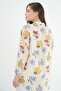 Women's Beige Long Sleeve Shirt P21s201-2260 - 4
