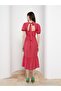 Women's Dress - Crew Neck, Straight Cut, Short Sleeve - 5