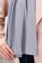 Medina Silk Shawl Gray - 5