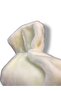 Zp-toscana/rabbit 1300gr قماش قطيفة منسوج ناعم باللون الأبيض الفاتح 50x150 سم