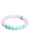Pink Quartz & Amazonite Natural Stone Bracelet 8mm