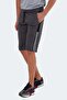 Saki in Men's Dark Gray Shorts