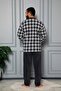 Winter Warm Men's Fleece Pajama Set - 2