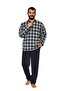 Winter Warm Men's Fleece Pajama Set - 3