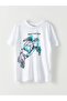 Boy - Crew Neck Printed Cotton Short Sleeve T-Shirt