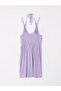 U-Neck Straight Strap Women's Beach Dress - 7
