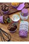 Purple Polka Dot Muffin Cake Mold 50 Pieces 50X39