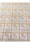 Adhesive Name Tag 3.5 X 4.5 Cm Gold 30 Pieces Henna - Promise - Engagement - Wedding - circumcision - Baby Tag - 3