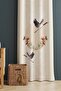 Migrant Birds Patterned Background Curtain, Blackout Curtain (Single Wing Pricing)