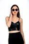 2-Piece Design Women's Sunglasses Set and Glasses Cleaning Set - 7