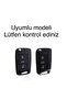Seat Leon Mk3 Golf 7 and 7.5 T-roc Compatible Luxury Key Protection Case Black Gold - 3
