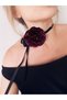 Roses Choker Flower Necklace Chocker Rose Necklace