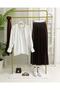 Winda Pleated Skirt Bitter Brown