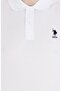 Base. Polo Asnn. Men's White Polo Neck Basic T-shirt - 6