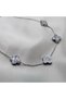 Silver Color Clover Design Original Steel Women's Necklace