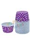 Purple Polka Dot Muffin Cake Mold 50 Pieces 50X39 - 3