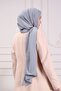 Medina Silk Shawl Gray - 4