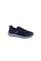 Men's Navy Blue Mesh Laceless Daily Use Sports Shoes