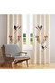 Migrant Birds Patterned Background Curtain, Blackout Curtain (Single Wing Pricing) - 2