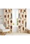 African Masks Patterned Background Curtain, Blackout Curtain (Single Wing Pricing) - 3