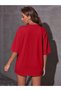 Miami Printed Oversize Salas Boyfriend Women's T-shirt Top Blouse - 3
