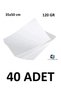 40 Sheets of Schoeller Non-Woven Drawing Paper, 35 x 50 cm, 120 g