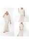 Plus Size Side Slit Comfortable Double Set with Pants Stylish Top and Bottom Set - 8