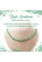 Certified Green Aventurine 6 mm Knotted Natural Stone Necklace