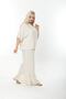 Plus Size Side Slit Comfortable Double Set with Pants Stylish Top and Bottom Set - 5