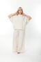 Plus Size Side Slit Comfortable Double Set with Pants Stylish Top and Bottom Set - 7