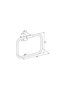 Black Lux 4-Piece Bathroom Set with Cover Toilet Paper Holder, Robe Rack, Round Towel Holder, Solo Towel Holder - 9