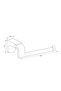 Chrome Lux 4-Piece Bathroom Set Open Toilet Paper Holder, Hanger, Long Towel Holder, Solo Towel Holder - 9